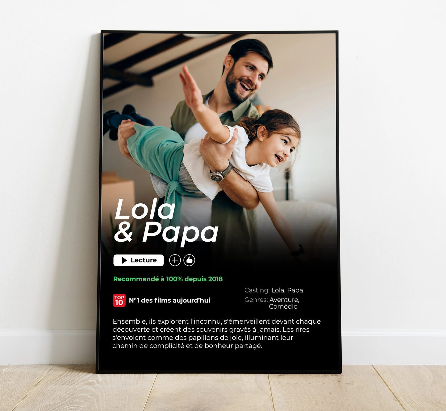 Affiche Netflix Personnalisable