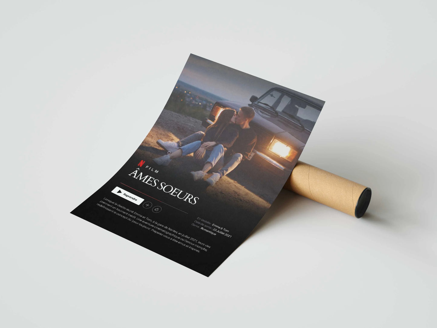 Affiche Netflix Personnalisable
