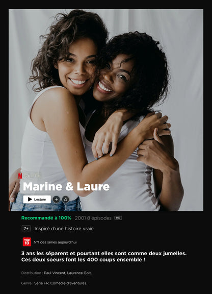 Affiche Netflix Personnalisable
